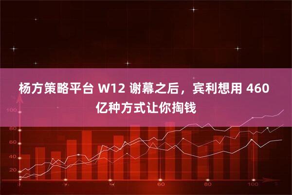 杨方策略平台 W12 谢幕之后，宾利想用 460 亿种方式让你掏钱